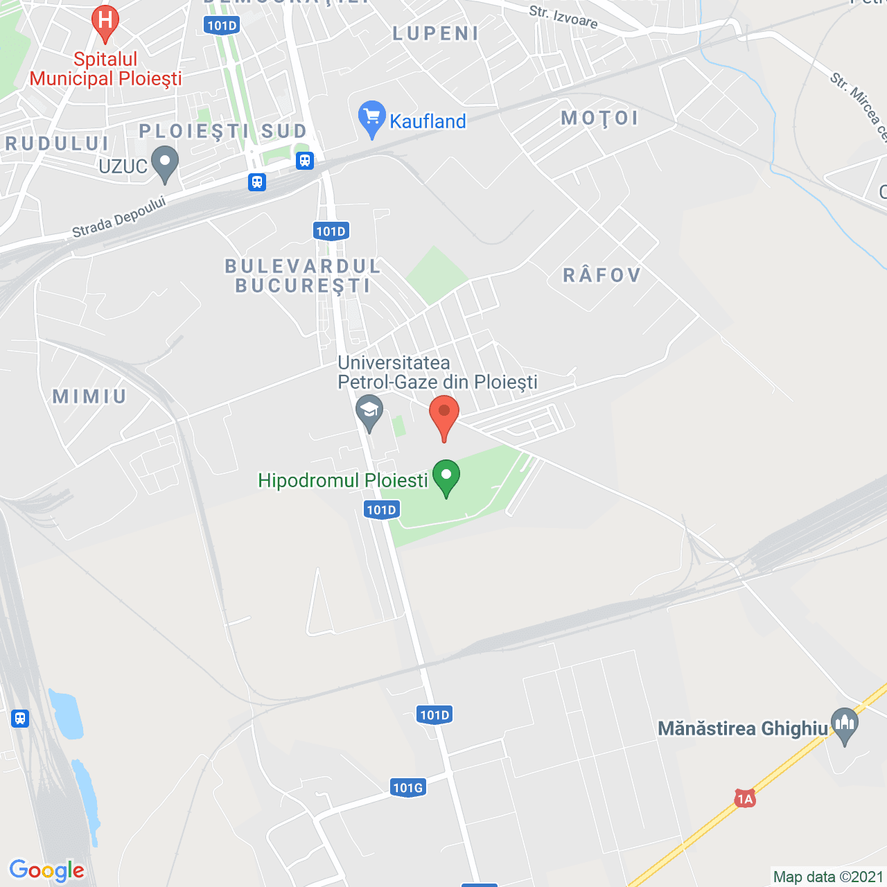 Poza harta streetview, zoom 14, adresa Ghighiului 14B, Ploiesti, judetul Prahova