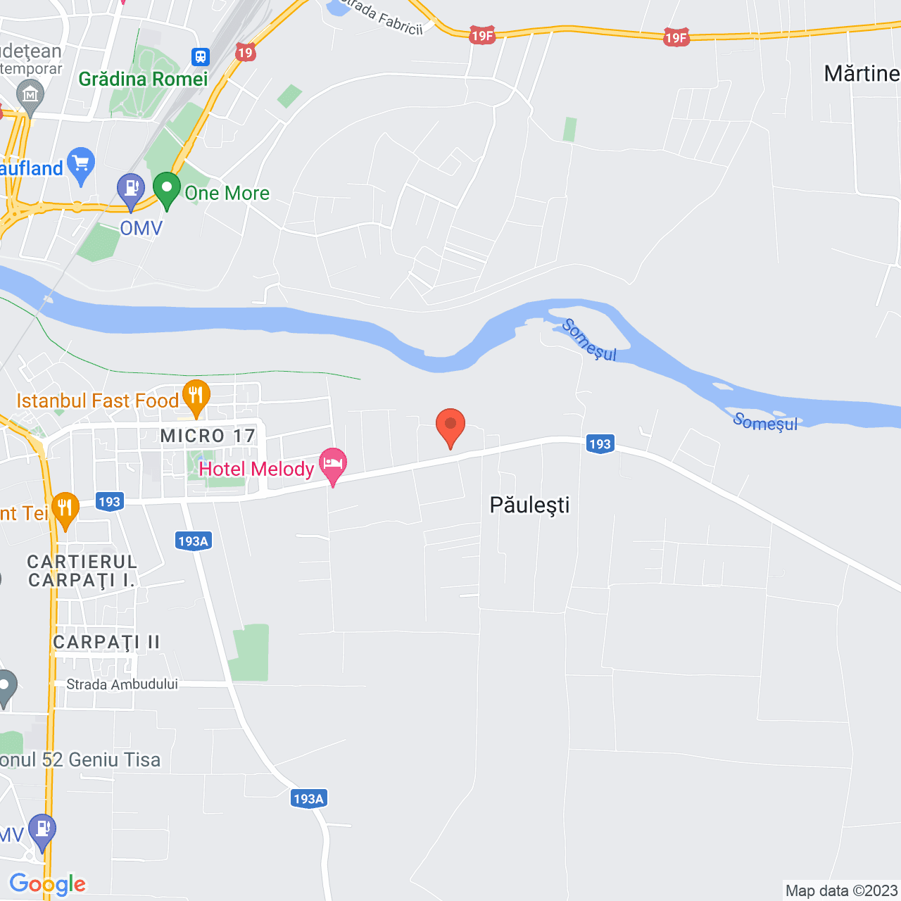 Poza harta streetview, zoom 14, adresa Strada Principala Paulesti, , judetul