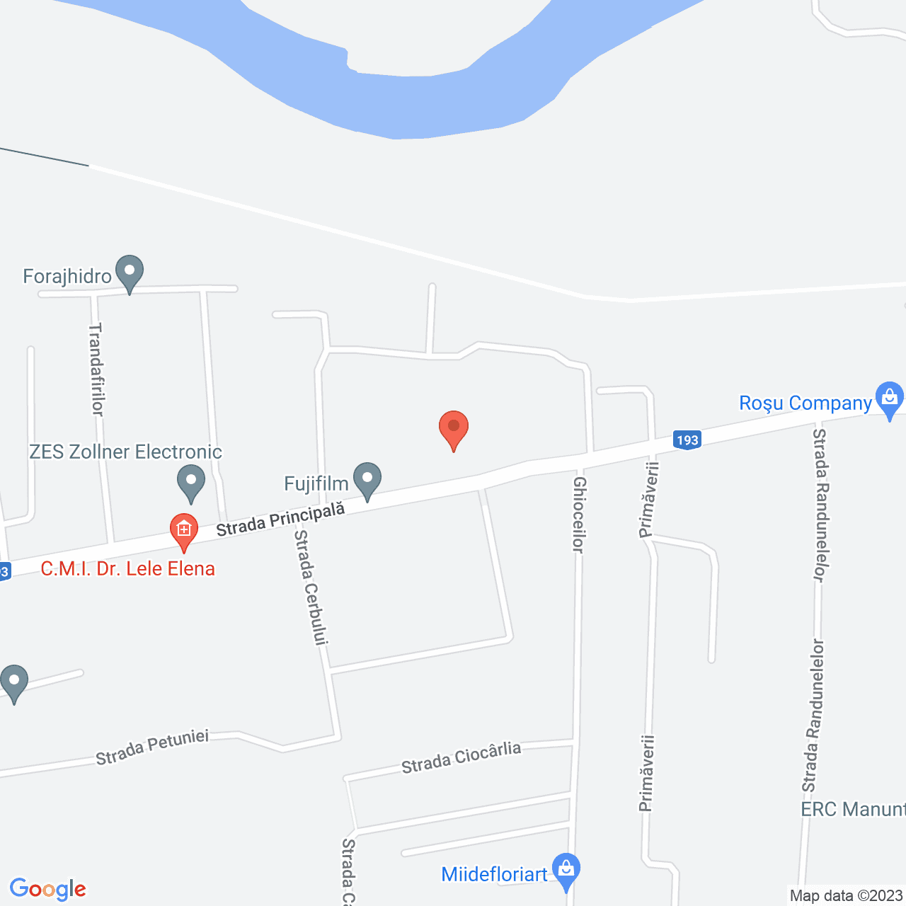 Poza harta streetview, zoom 16, adresa Strada Principala Paulesti, , judetul