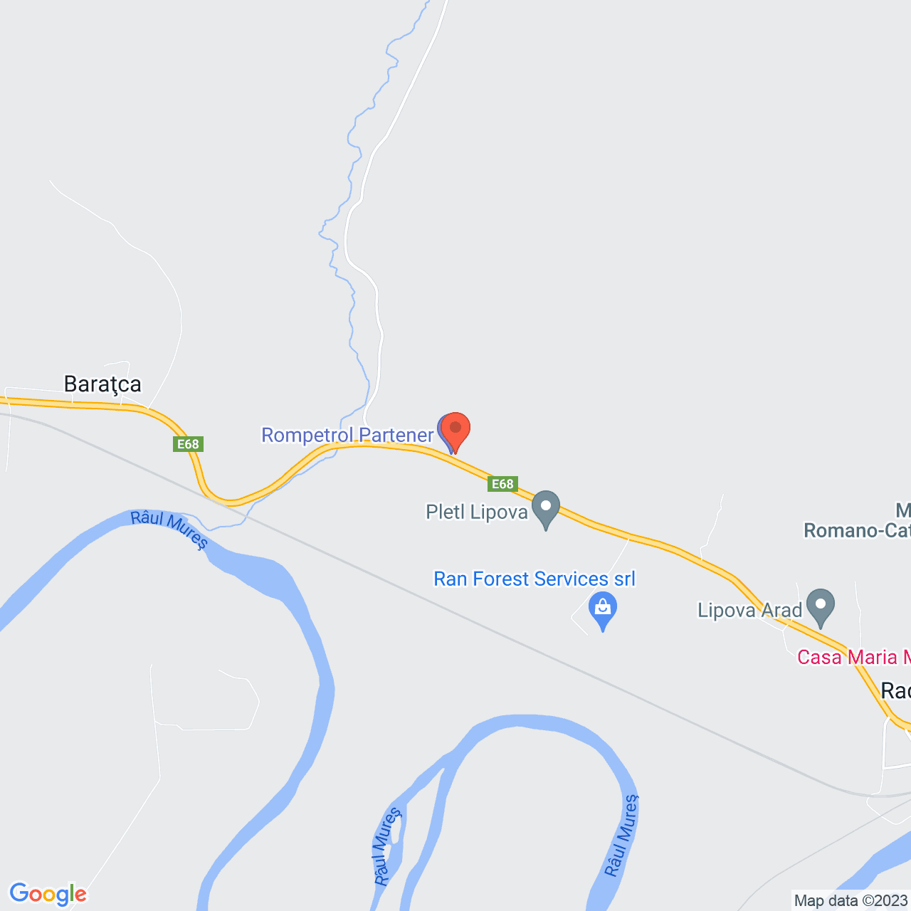 Poza harta streetview, zoom 14, adresa Lipova, , judetul