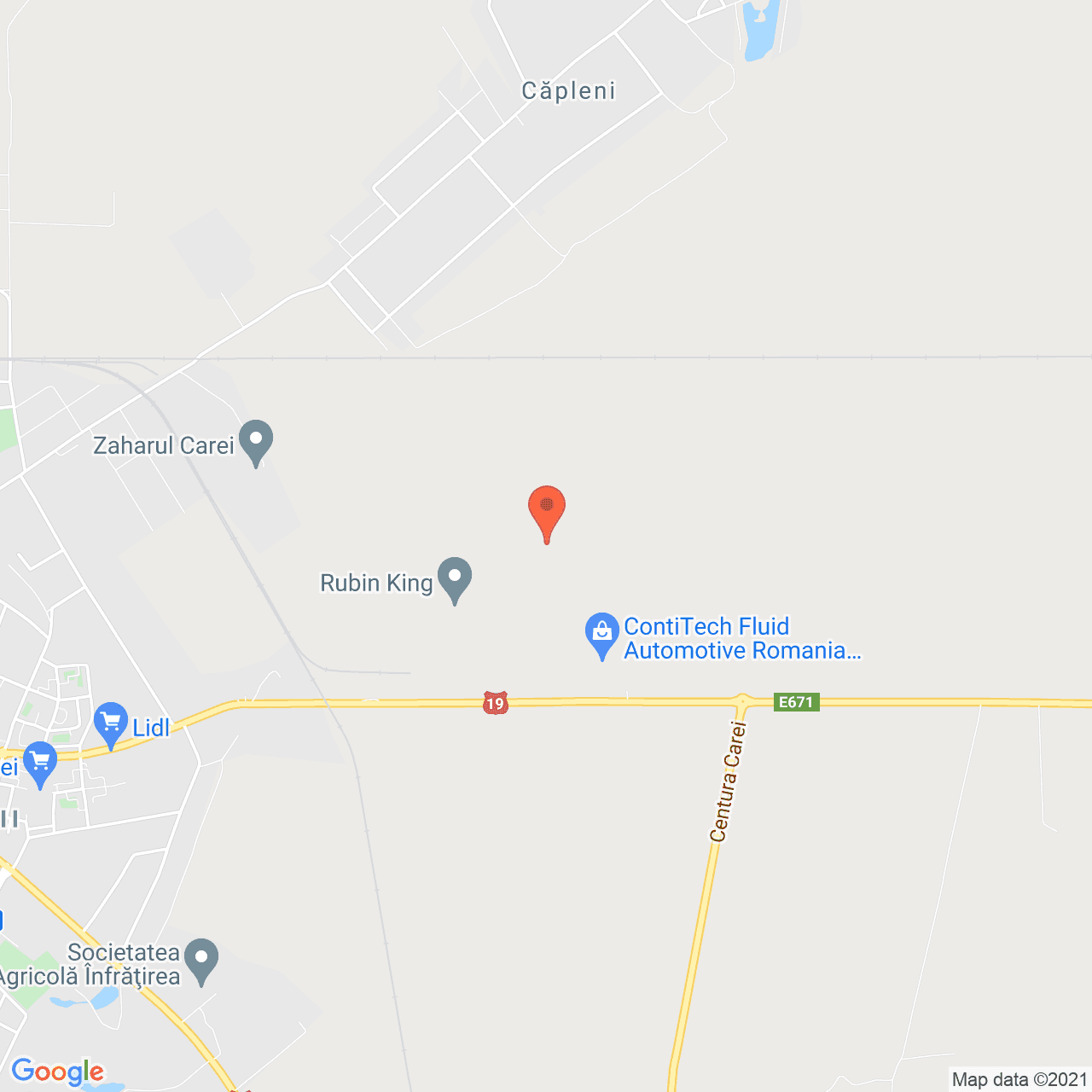 Poza harta streetview, zoom 14, adresa Carei, Carei, judetul Satu Mare