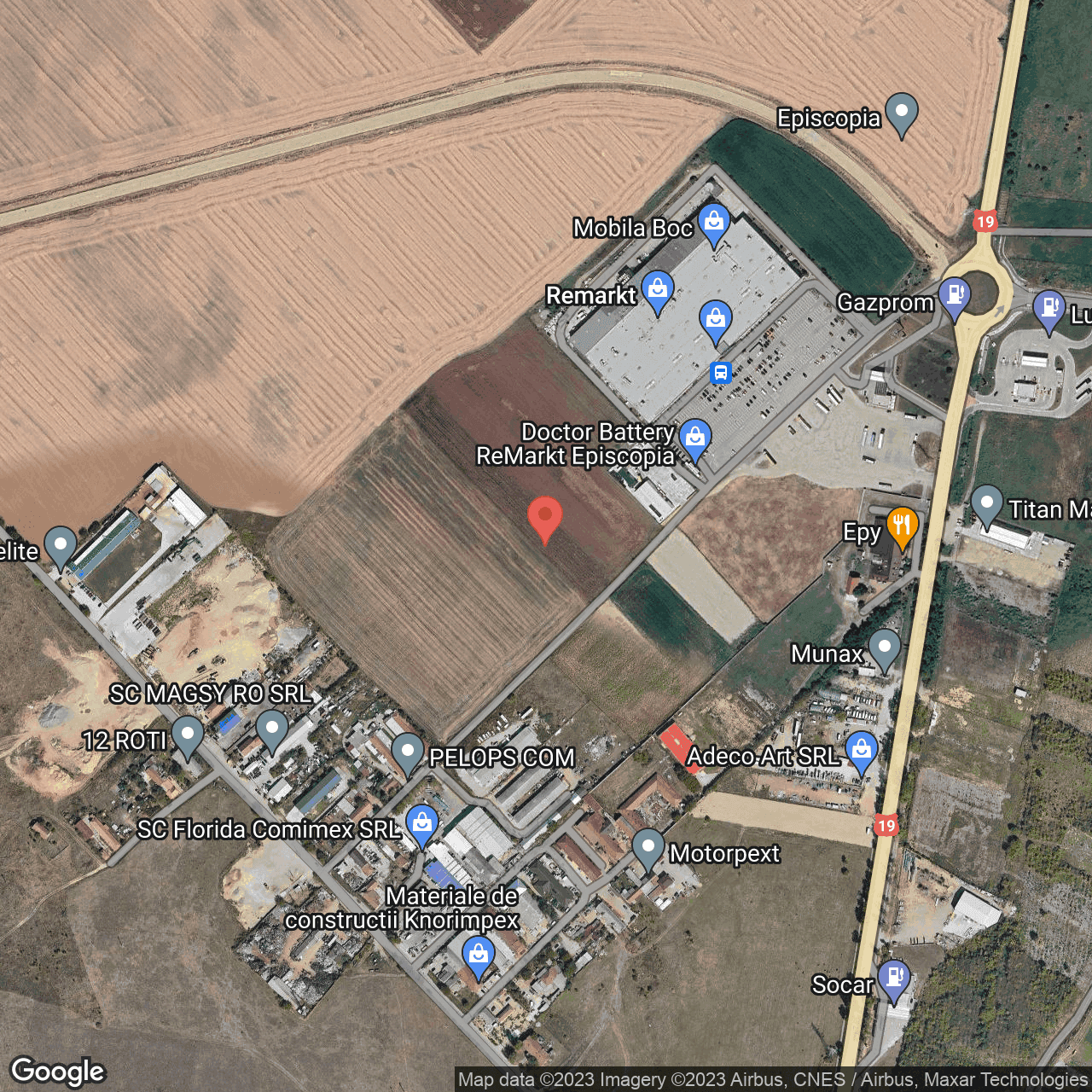 Poza harta hybrid, zoom 16, adresa Oradea, , judetul