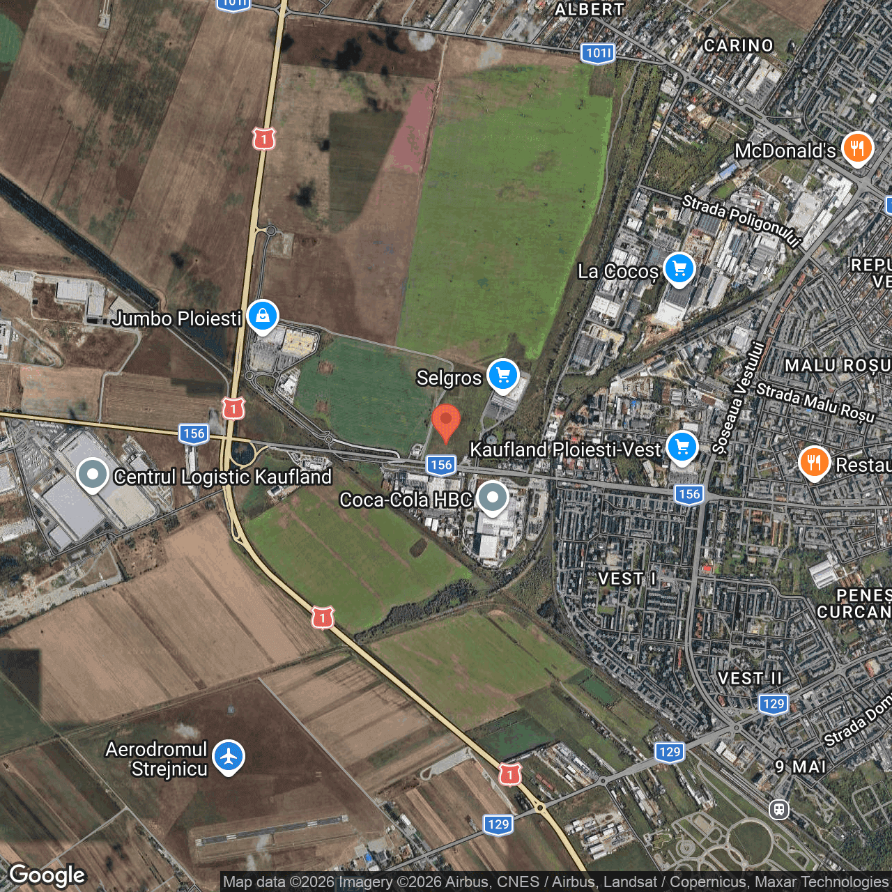 Poza harta hybrid, zoom 14, adresa Ploiestiori Com. Blejoi, , jud. Prahova, , judetul