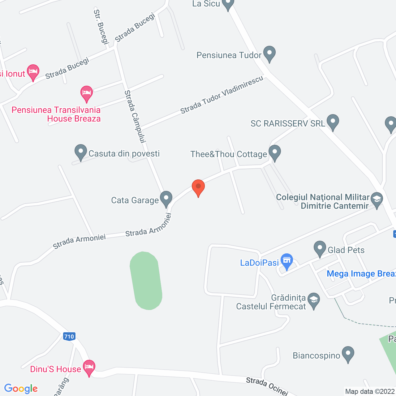 Poza harta streetview, zoom 16, adresa Armoniei 41, Breaza, judetul Prahova