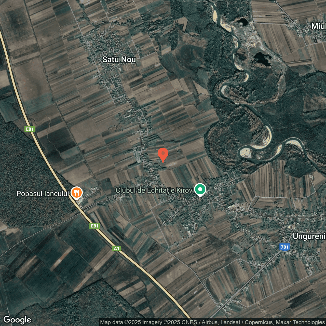 Poza harta hybrid, zoom 14, adresa Corbii Mari Dambovita, , judetul