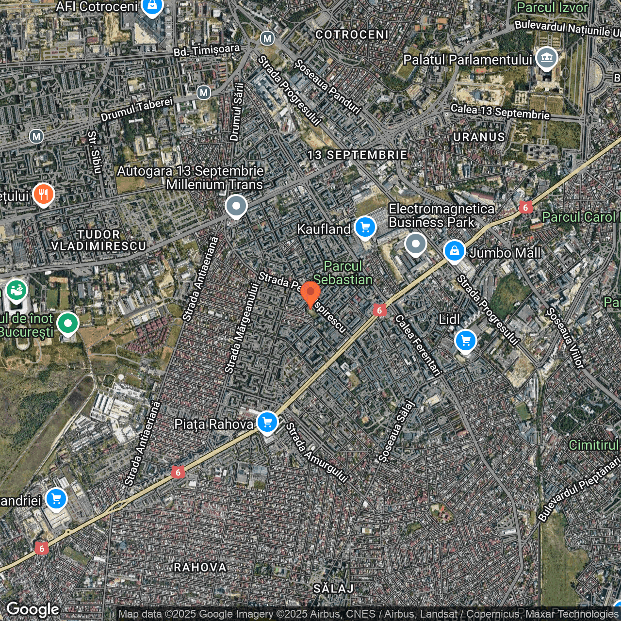 Poza harta hybrid, zoom 14, adresa Bucuresti, Str. Petre Ispirescu, nr. 23-37, , judetul