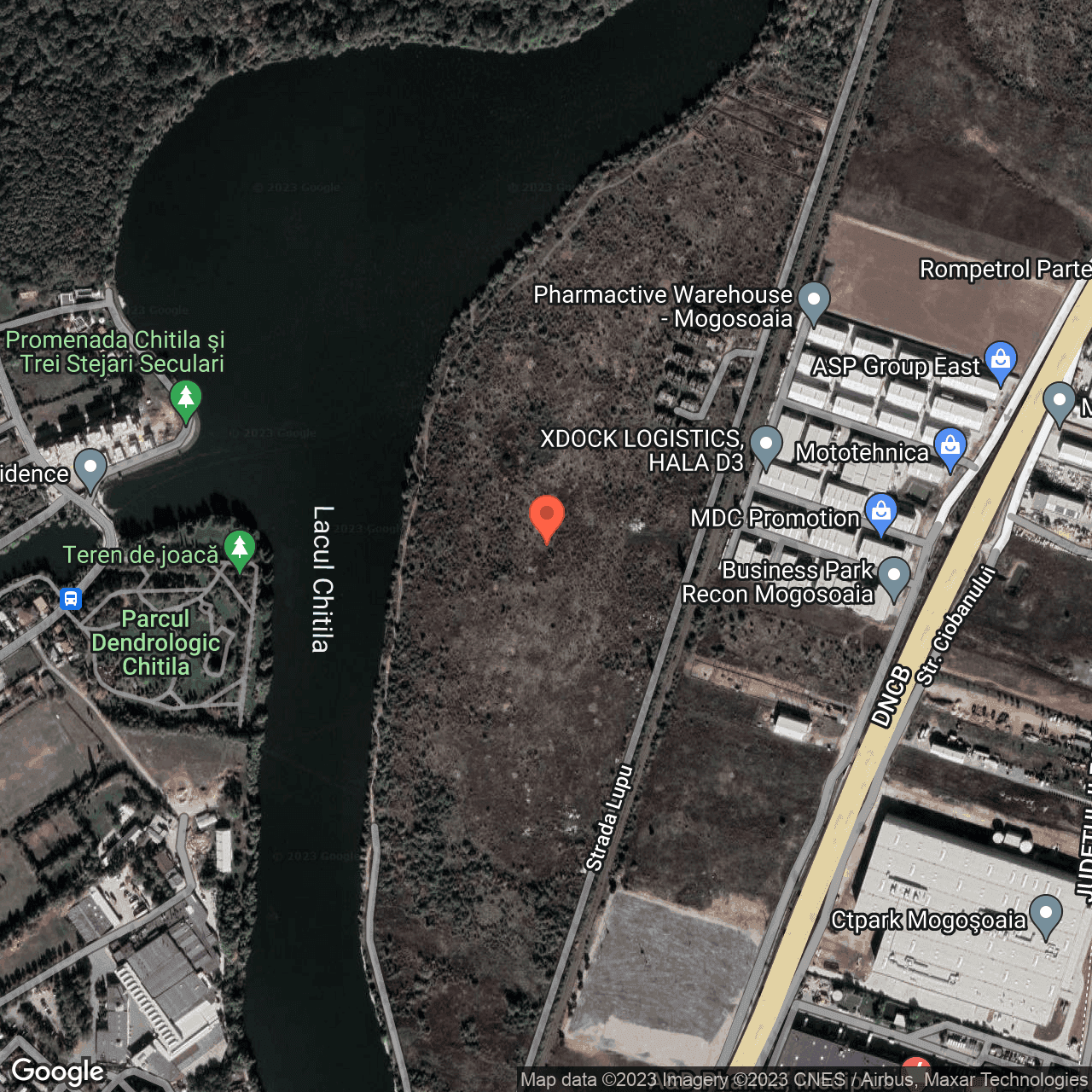 Poza harta hybrid, zoom 16, adresa Mogosoaia, , judetul