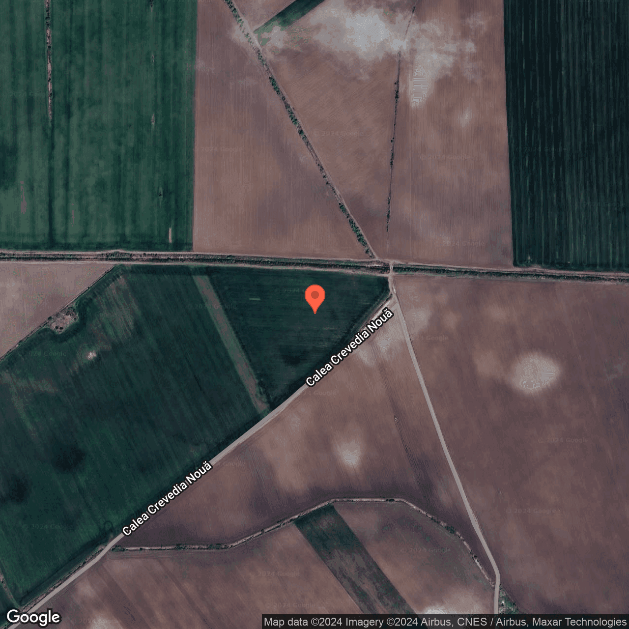 Poza harta hybrid, zoom 16, adresa Crevedia Dambovita, , judetul