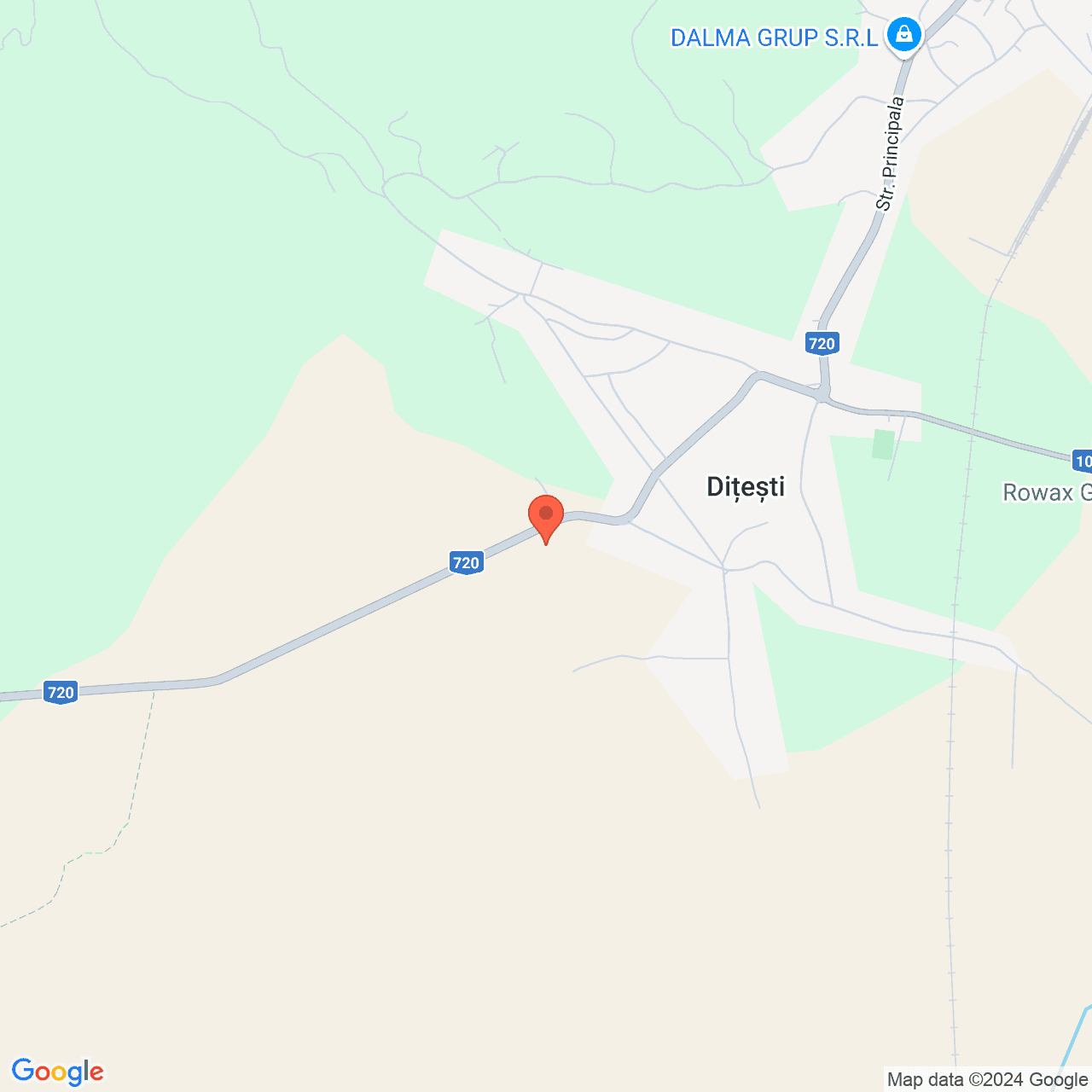 Poza harta streetview, zoom 14, adresa Filipestii de Padure, sat Ditesti, jud. Prahova, , judetul