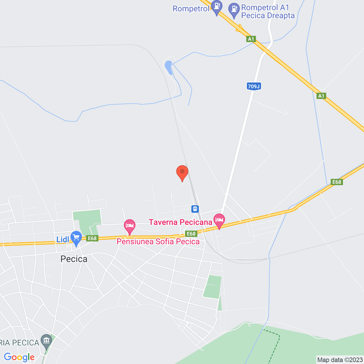 Poza harta streetview, zoom 14, adresa Pecica, , judetul