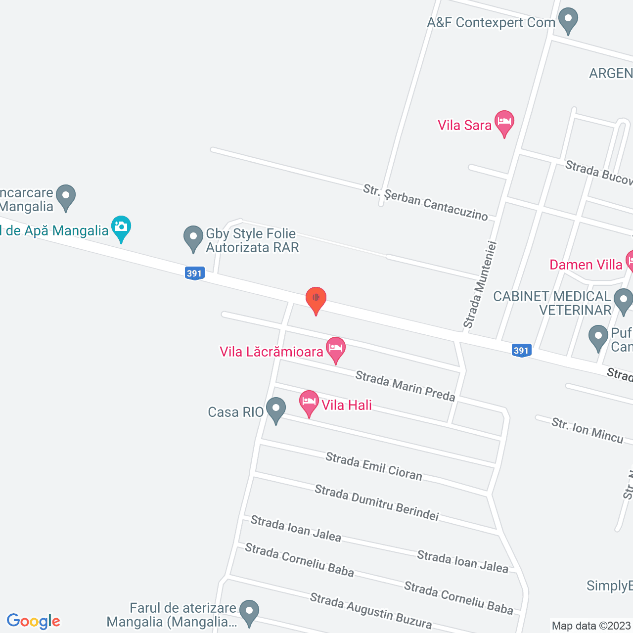 Poza harta streetview, zoom 16, adresa str Oituz 99 Mangalia, , judetul