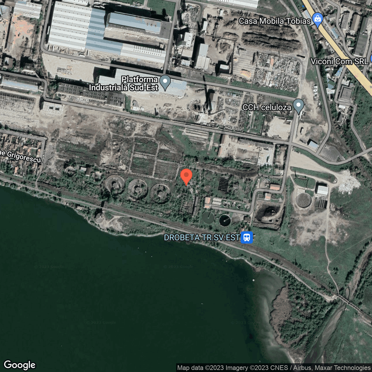 Poza harta hybrid, zoom 16, adresa Nicolae Iorga 2 Drobeta-Turnu-Severin, , judetul