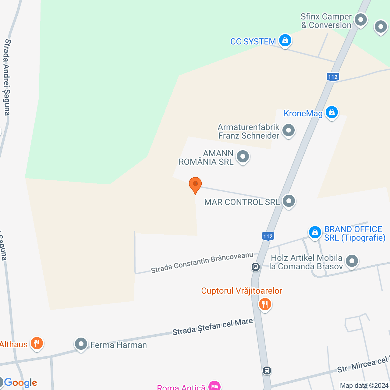 Poza harta streetview, zoom 16, adresa Harman Brasov, , judetul