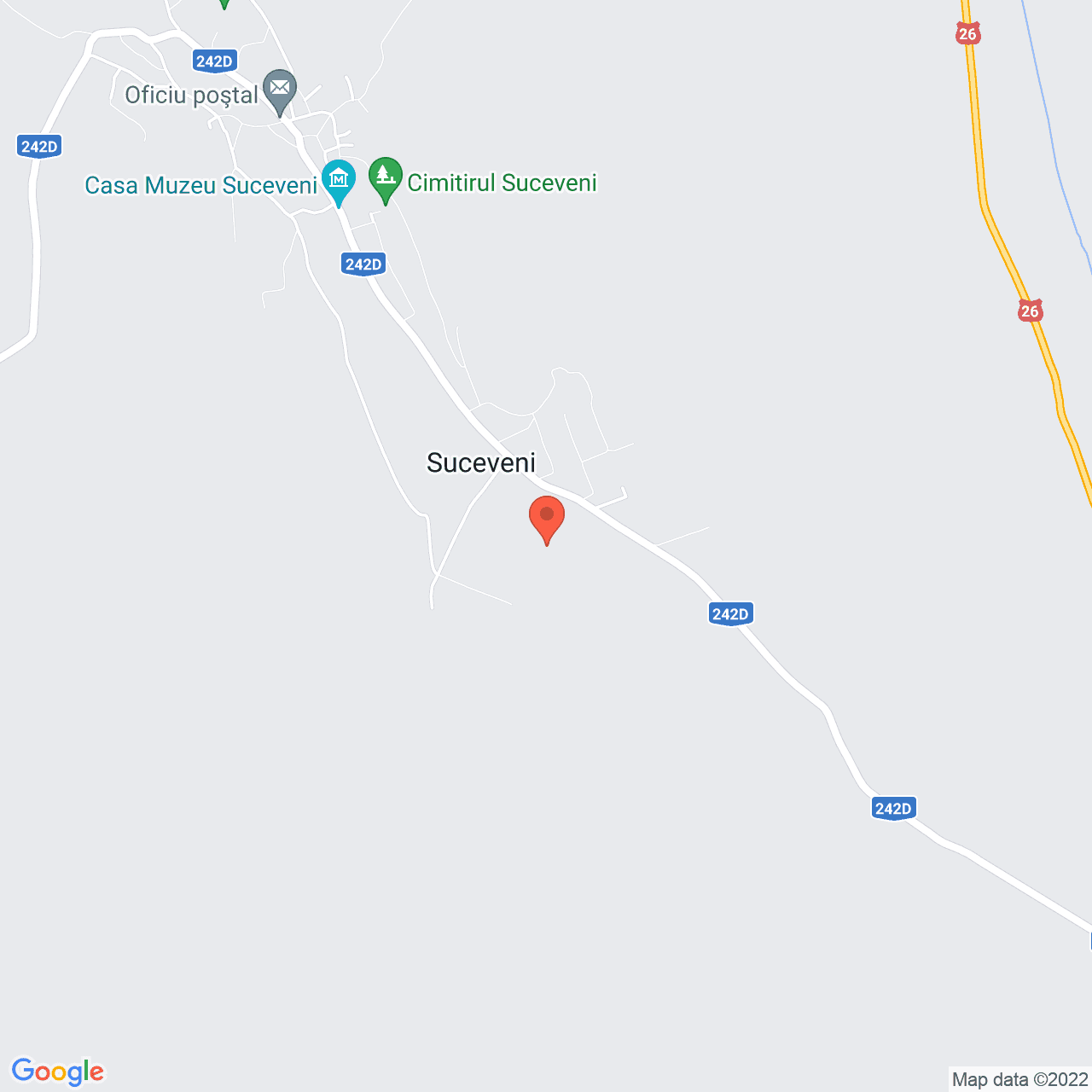 Poza harta streetview, zoom 14, adresa Suceveni, judetul Galati