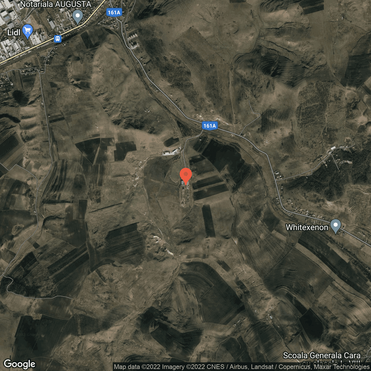 Poza harta hybrid, zoom 14, adresa Apahida, judetul Cluj