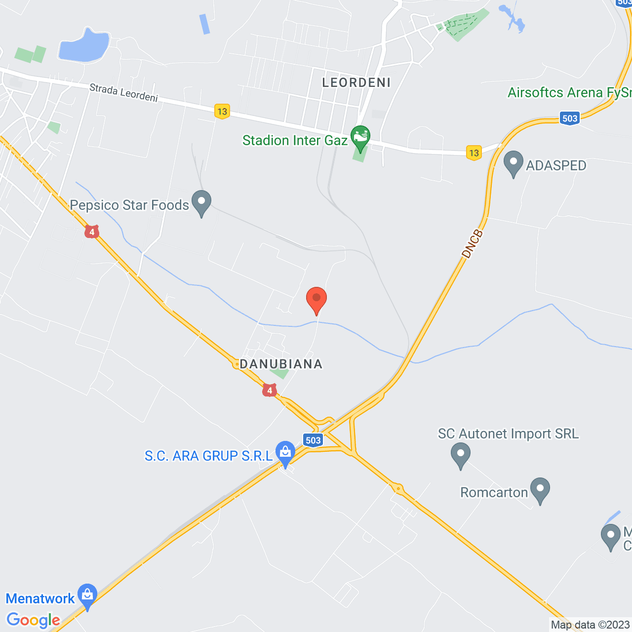 Poza harta streetview, zoom 14, adresa Danubiana, , judetul