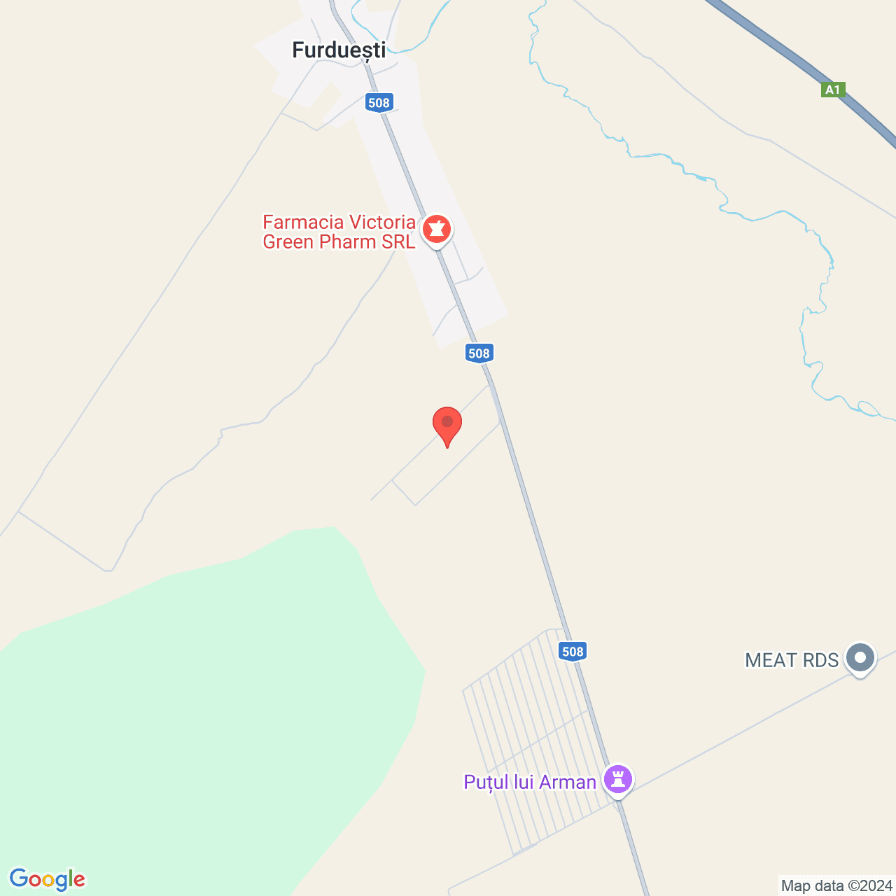 Poza harta streetview, zoom 14, adresa Ratesti Arges, , judetul