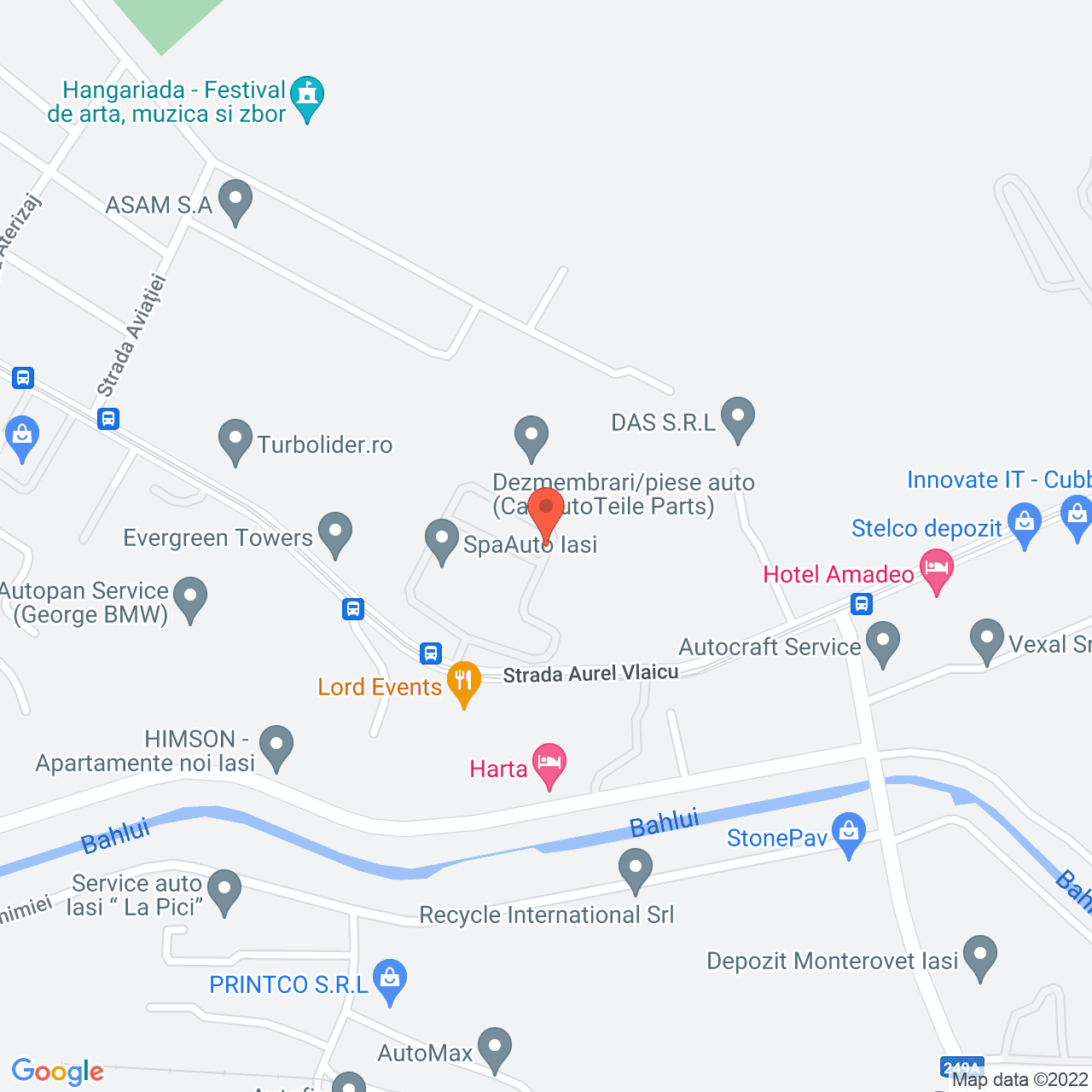 Poza harta streetview, zoom 16, adresa Aurel Vlaicu 87, Iasi, judetul Iasi