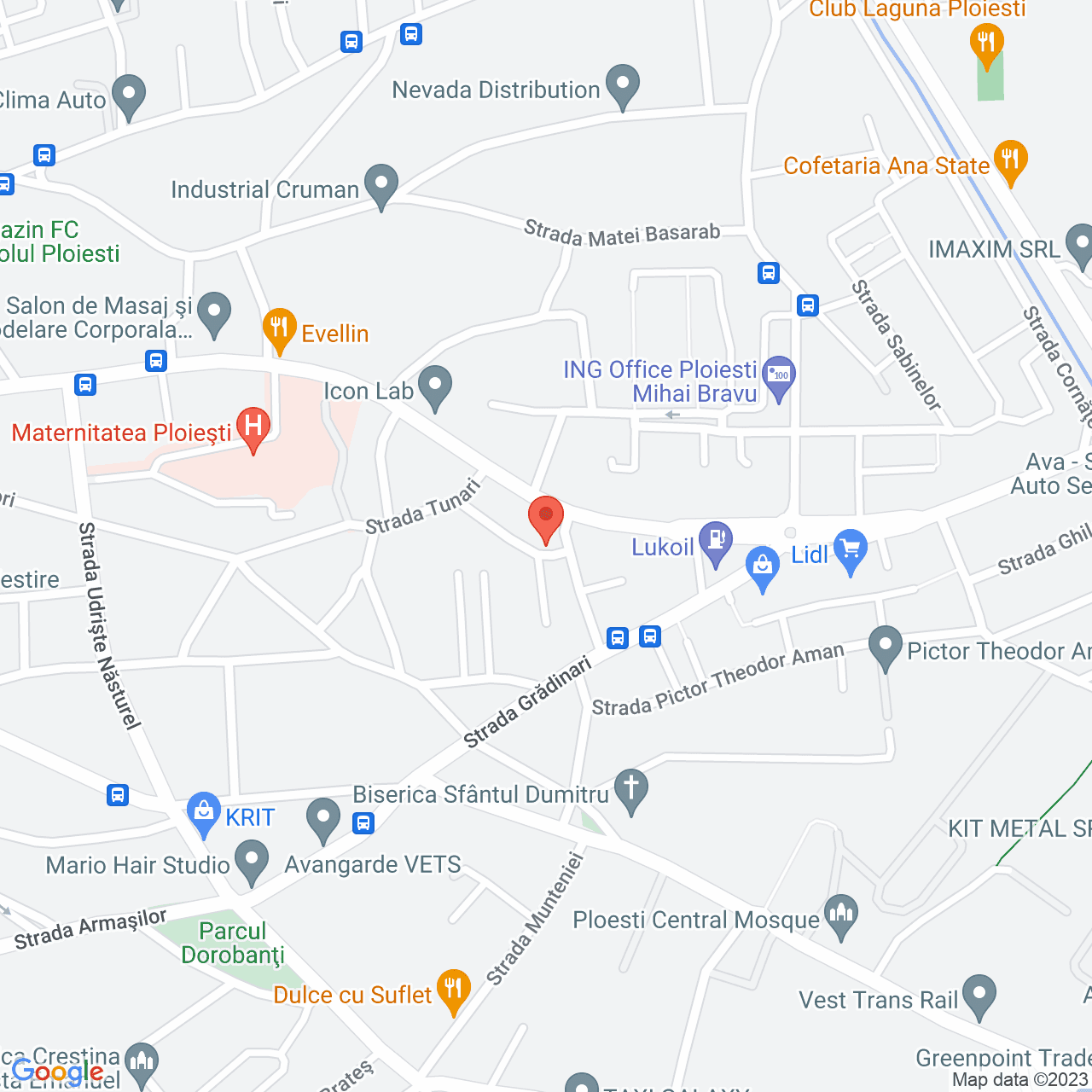 Poza harta streetview, zoom 16, adresa Ploieşti, Str. Mihai Bravu, nr. 154, , judetul