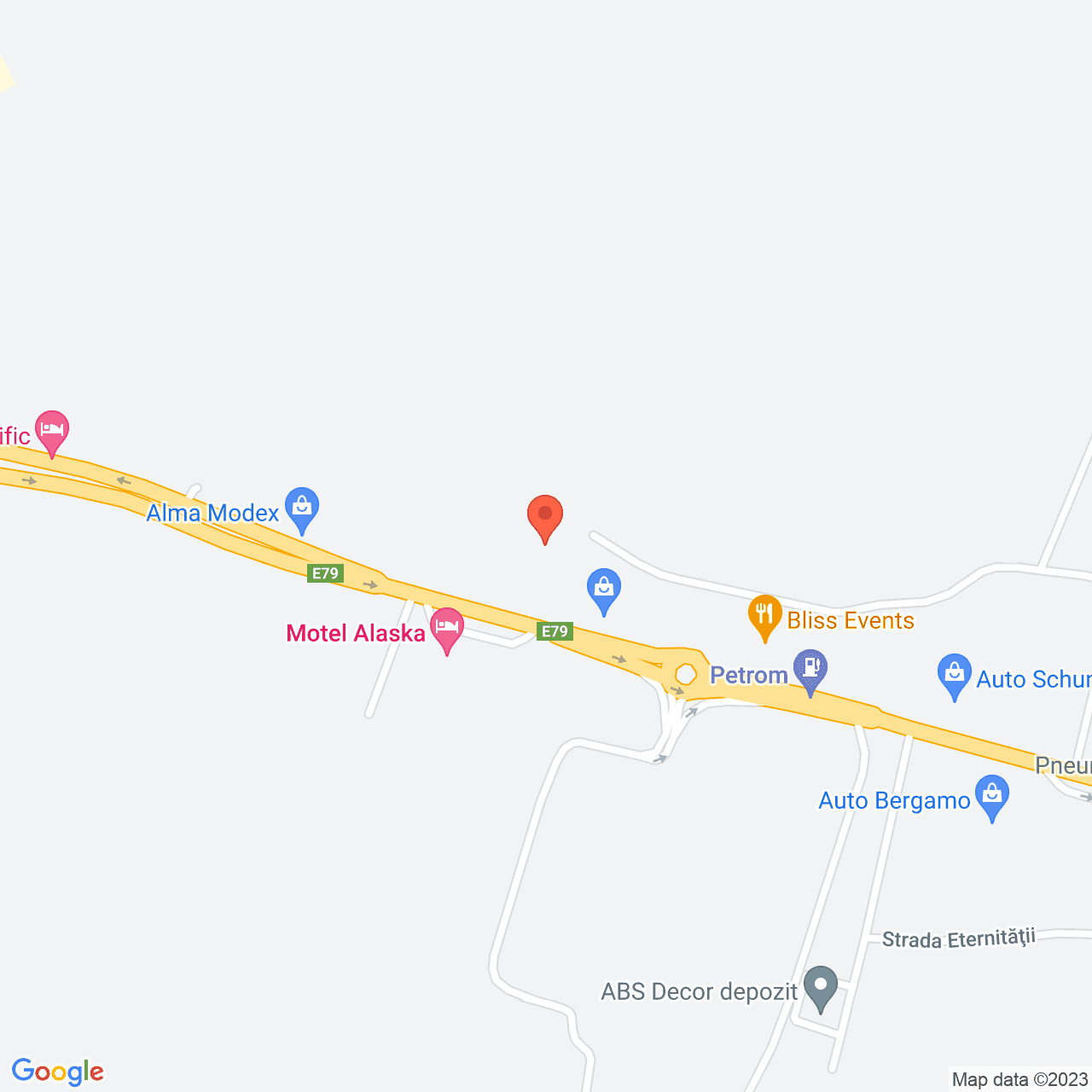 Poza harta streetview, zoom 16, adresa Santuhalm 65B Deva, , judetul