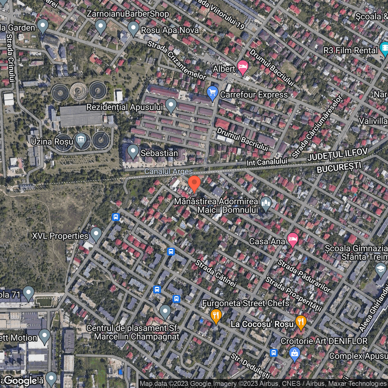 Poza harta hybrid, zoom 16, adresa Bucuresti, str. Padurarilor nr. 72-74, , judetul