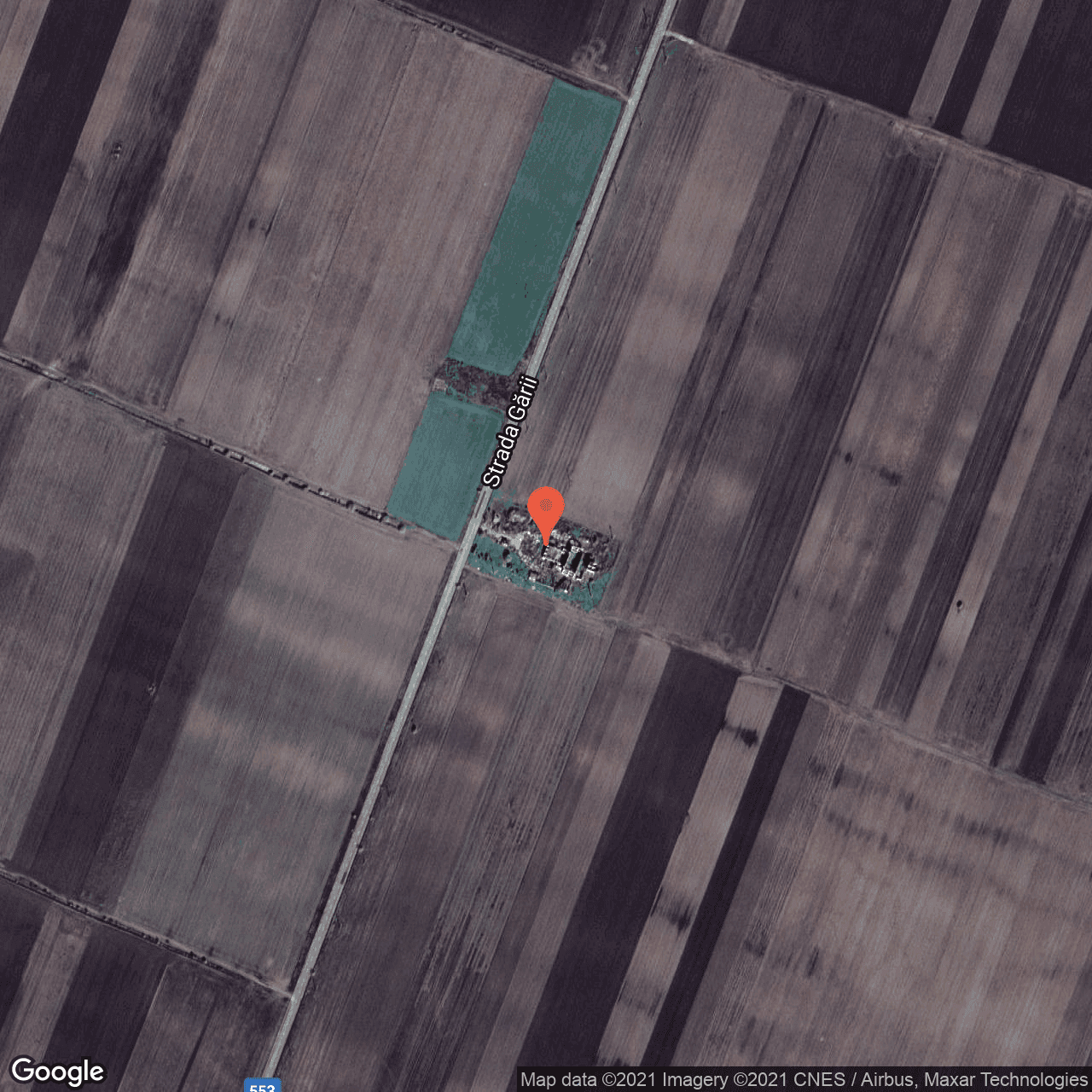 Poza harta hybrid, zoom 16, adresa Poiana Mare, Poiana Mare, judetul Dolj