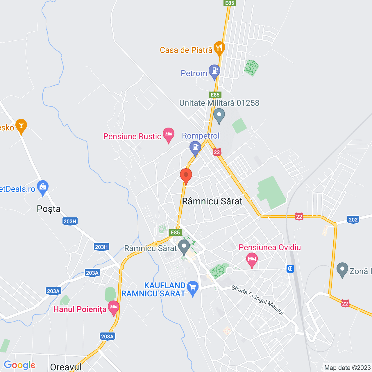 Poza harta streetview, zoom 14, adresa Ramnicu Sarat, , judetul