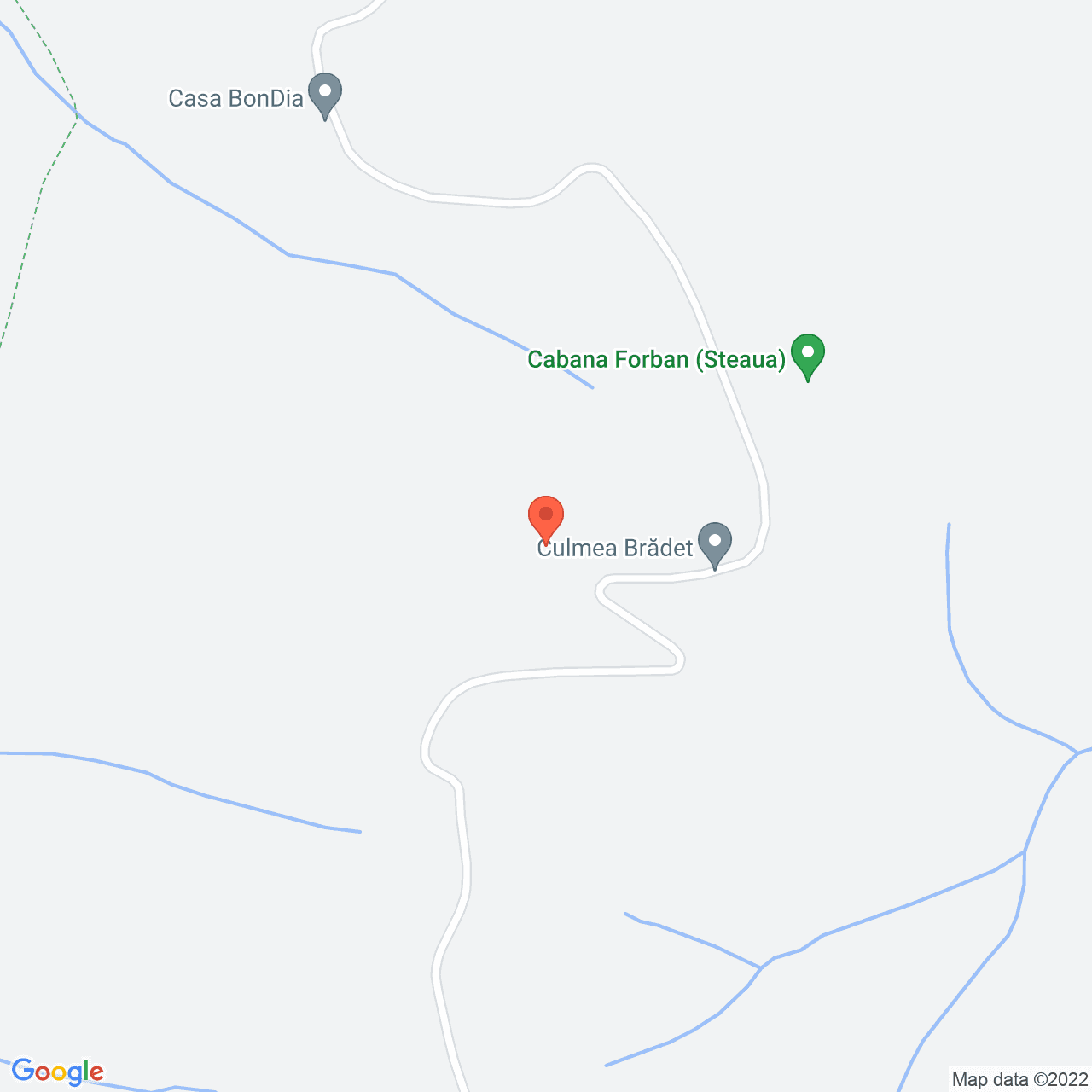 Poza harta streetview, zoom 16, adresa Forban, Rasnov, judetul Brasov