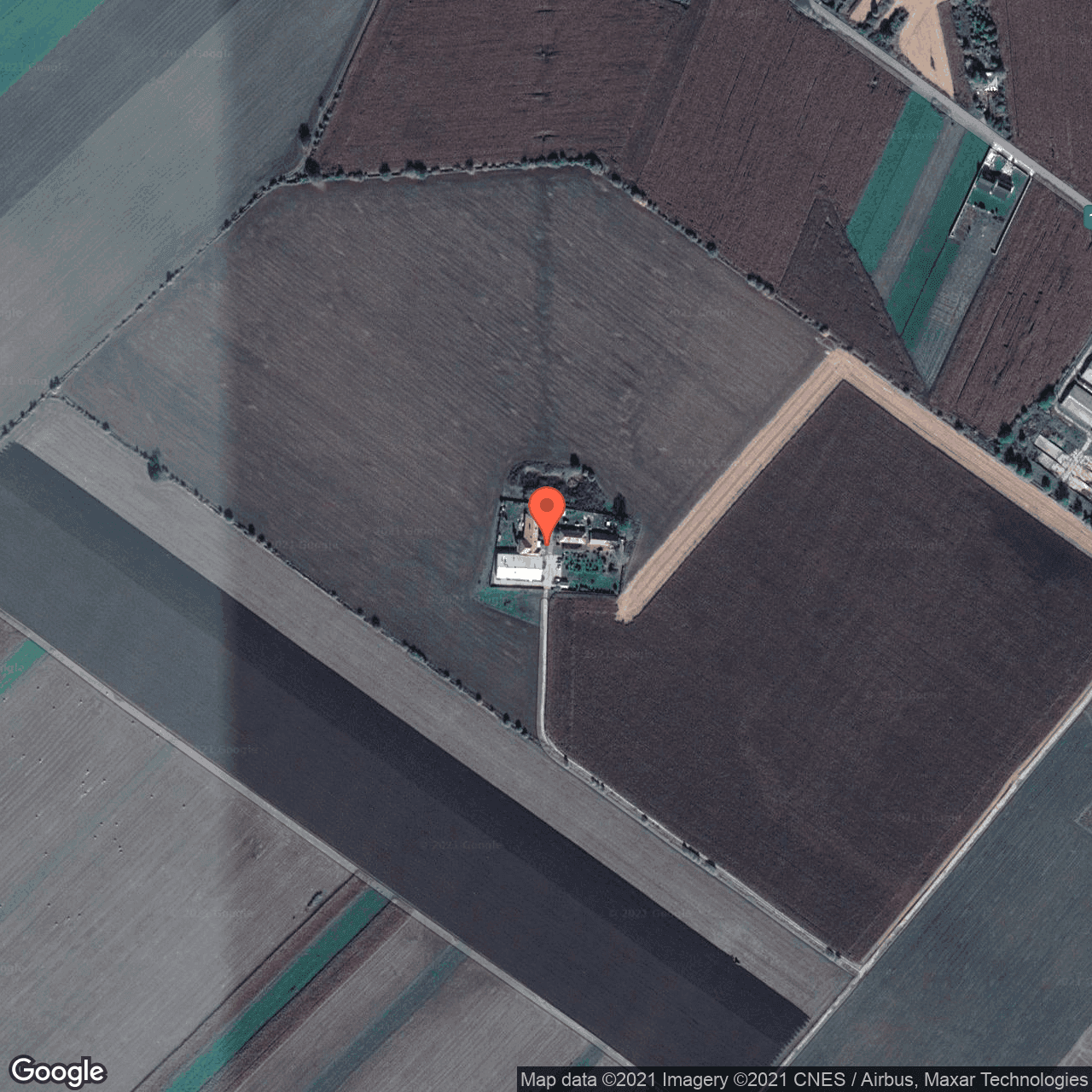 Poza harta hybrid, zoom 16, adresa Dumbrava Rosie, judetul Neamt