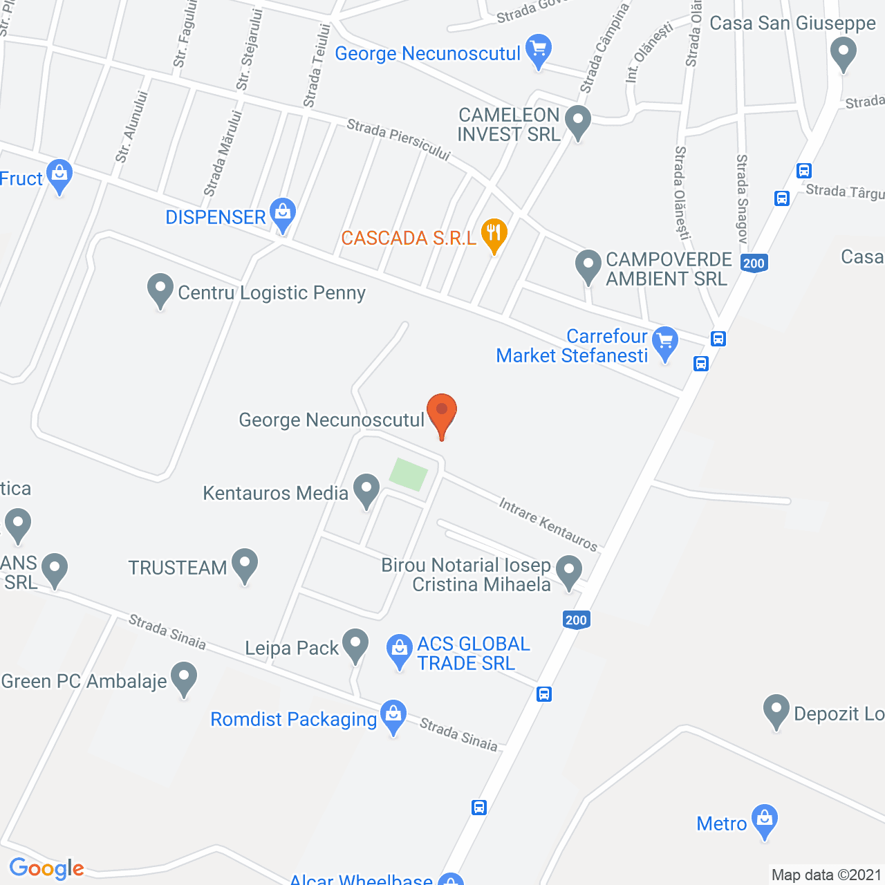 Poza harta streetview, zoom 16, adresa Stefanestii de Jos, Pantelimon, judetul Bucuresti Ilfov