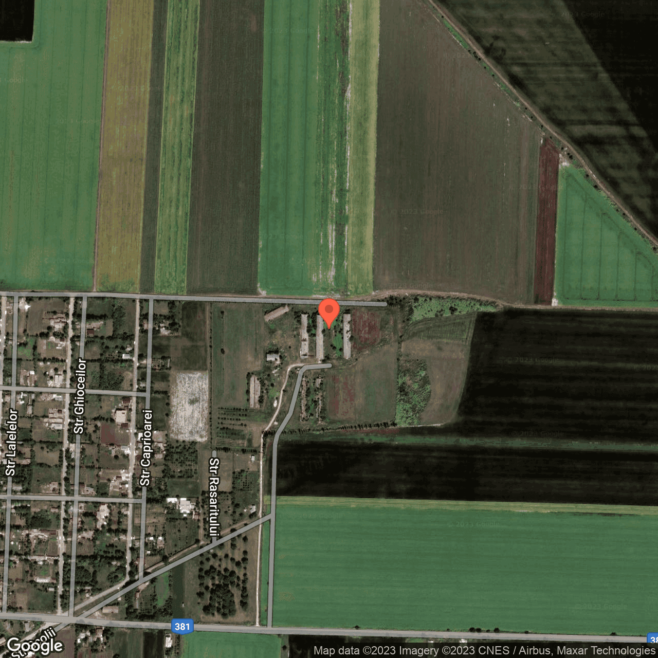 Poza harta hybrid, zoom 16, adresa Potarnichea, , judetul