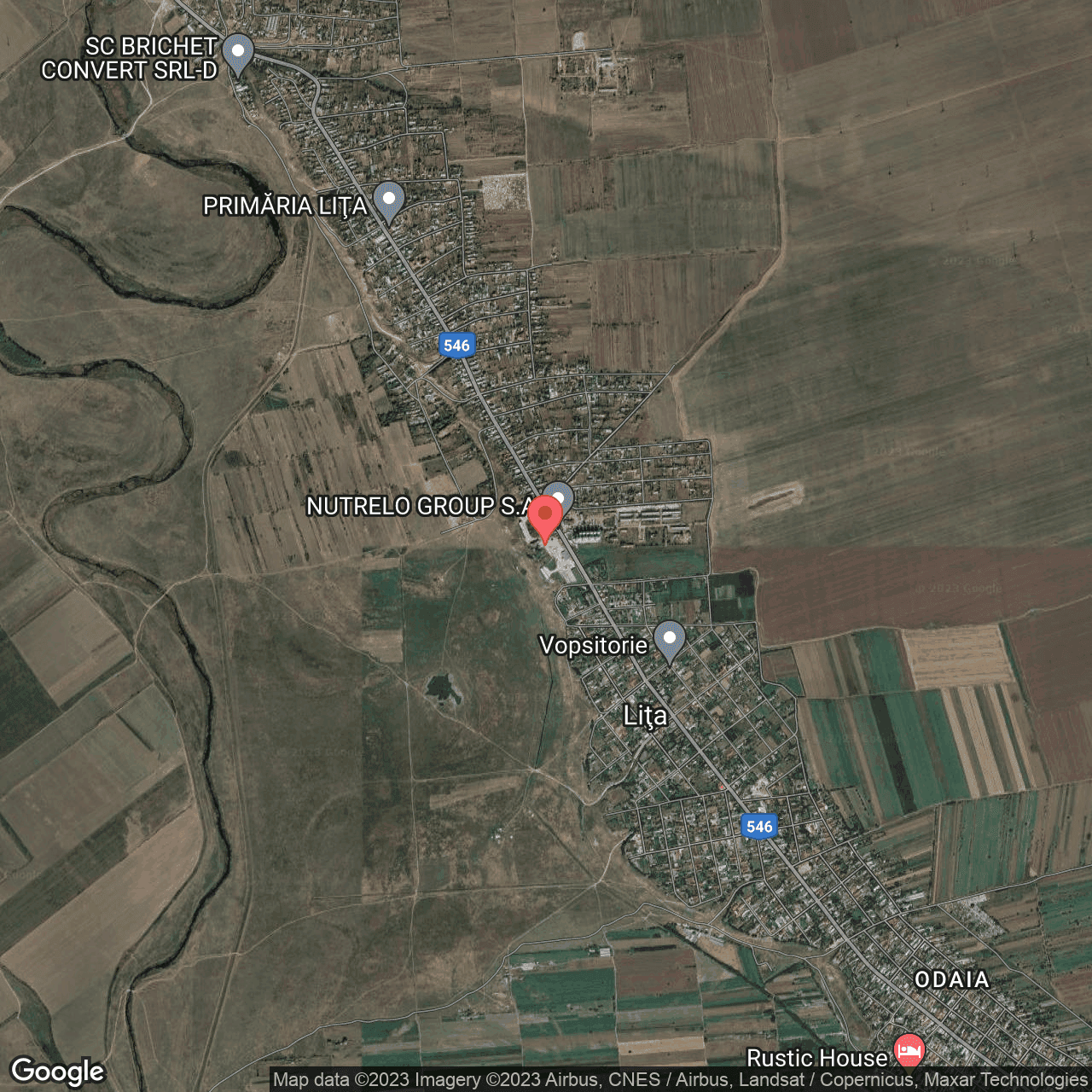 Poza harta hybrid, zoom 14, adresa Lita Teleorman, , judetul