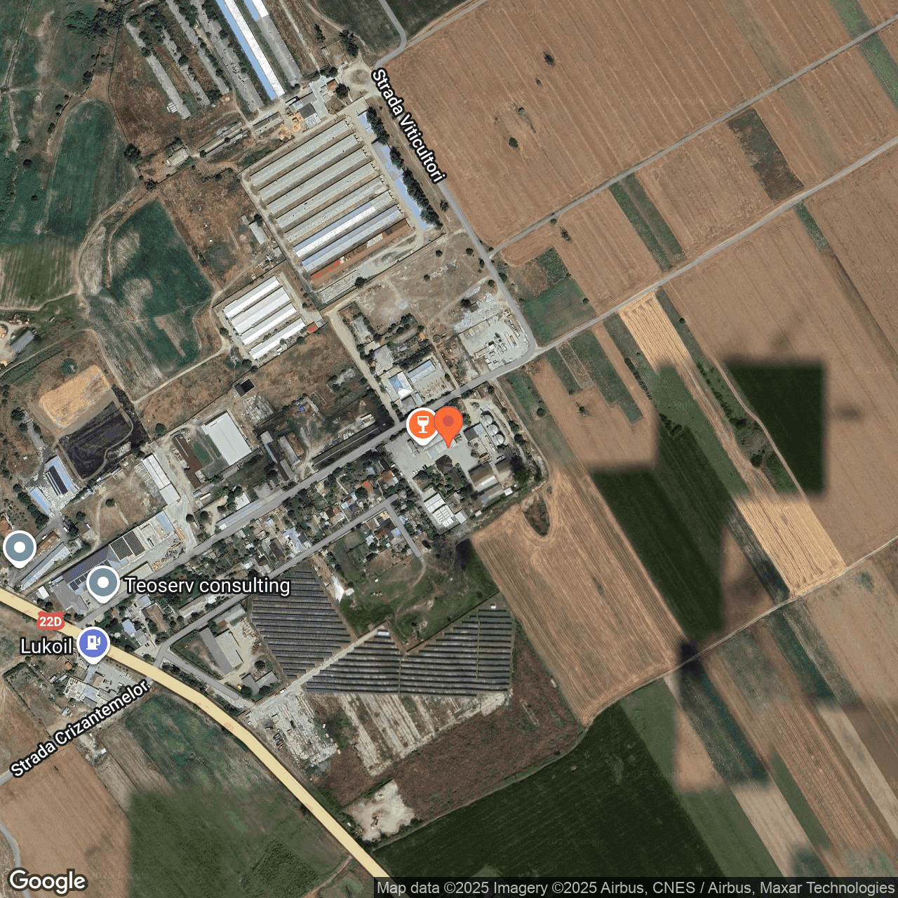 Poza harta hybrid, zoom 16, adresa Măcin, str. Viticultori nr. 2 judet Tulcea, , judetul