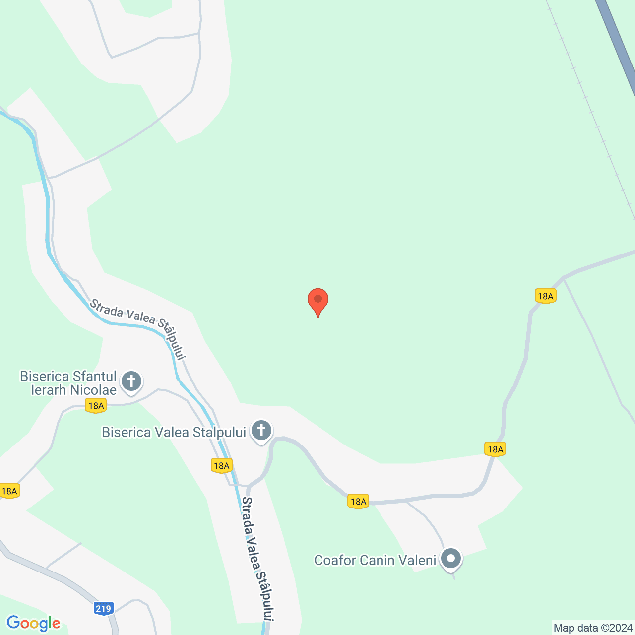 Poza harta streetview, zoom 16, adresa Teisani Prahova, , judetul