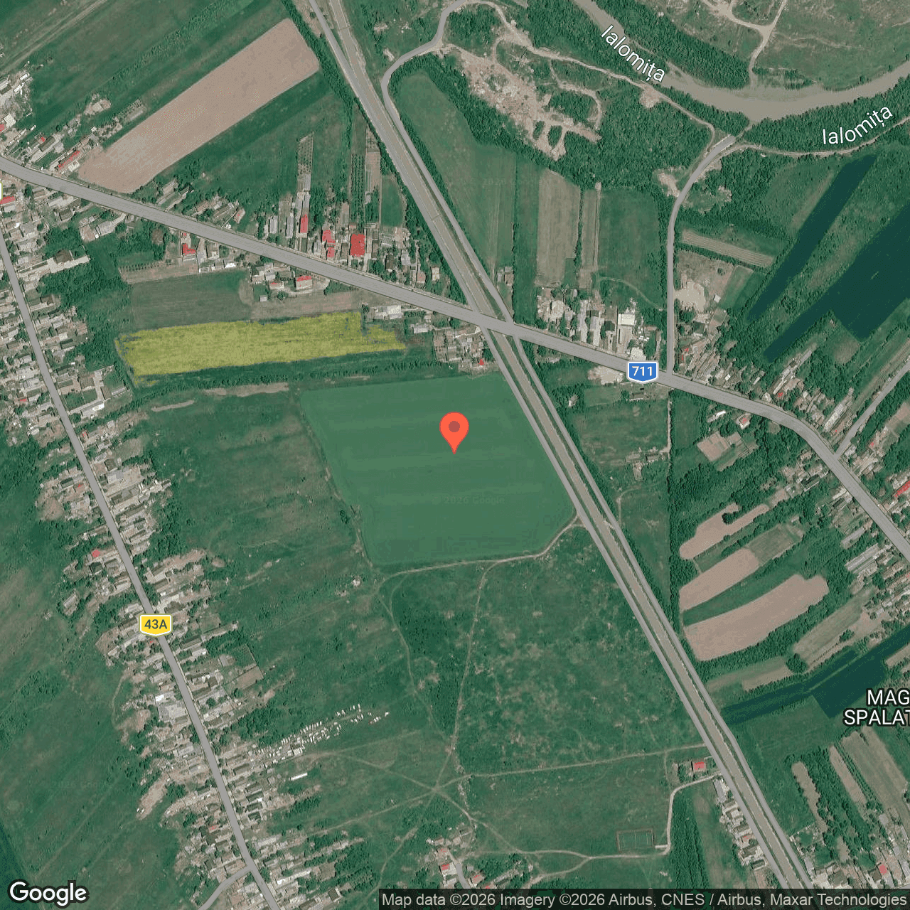 Poza harta hybrid, zoom 16, adresa Cojasca Dambovita, , judetul