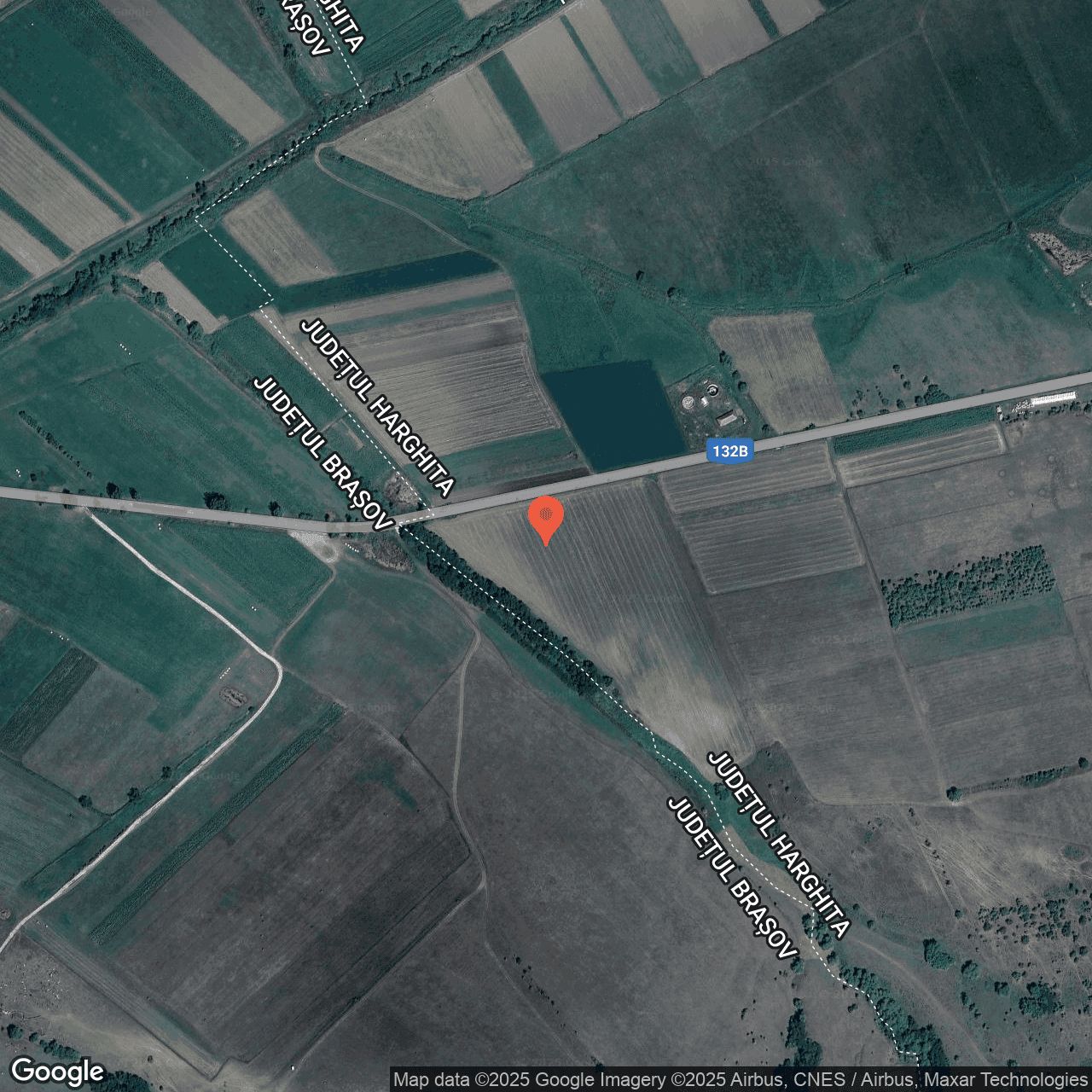 Poza harta hybrid, zoom 16, adresa Martinis Harghita, , judetul