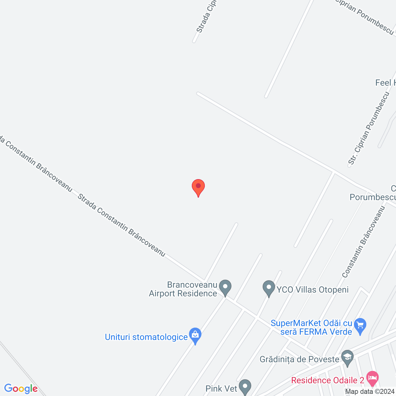 Poza harta streetview, zoom 16, adresa Odaiile Otopeni, , judetul