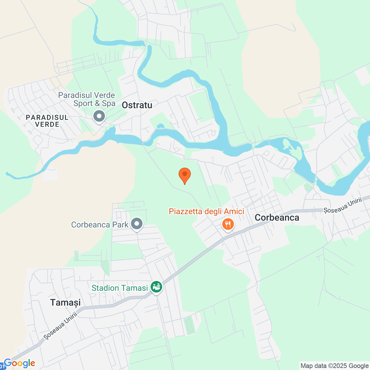 Poza harta streetview, zoom 14, adresa Corbeanca Ilfov, , judetul