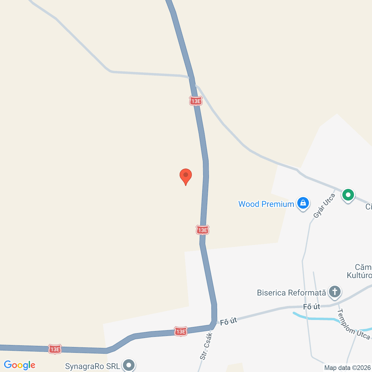 Poza harta streetview, zoom 16, adresa Papauti Zagon Covasna, , judetul