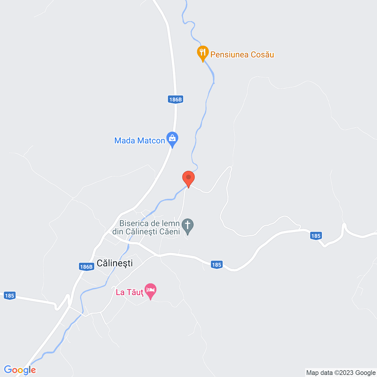 Poza harta streetview, zoom 14, adresa Calinesti Maramures, , judetul