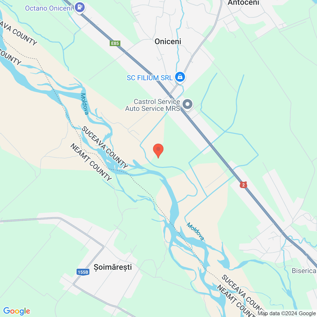 Poza harta streetview, zoom 14, adresa Forasti Suceava, , judetul