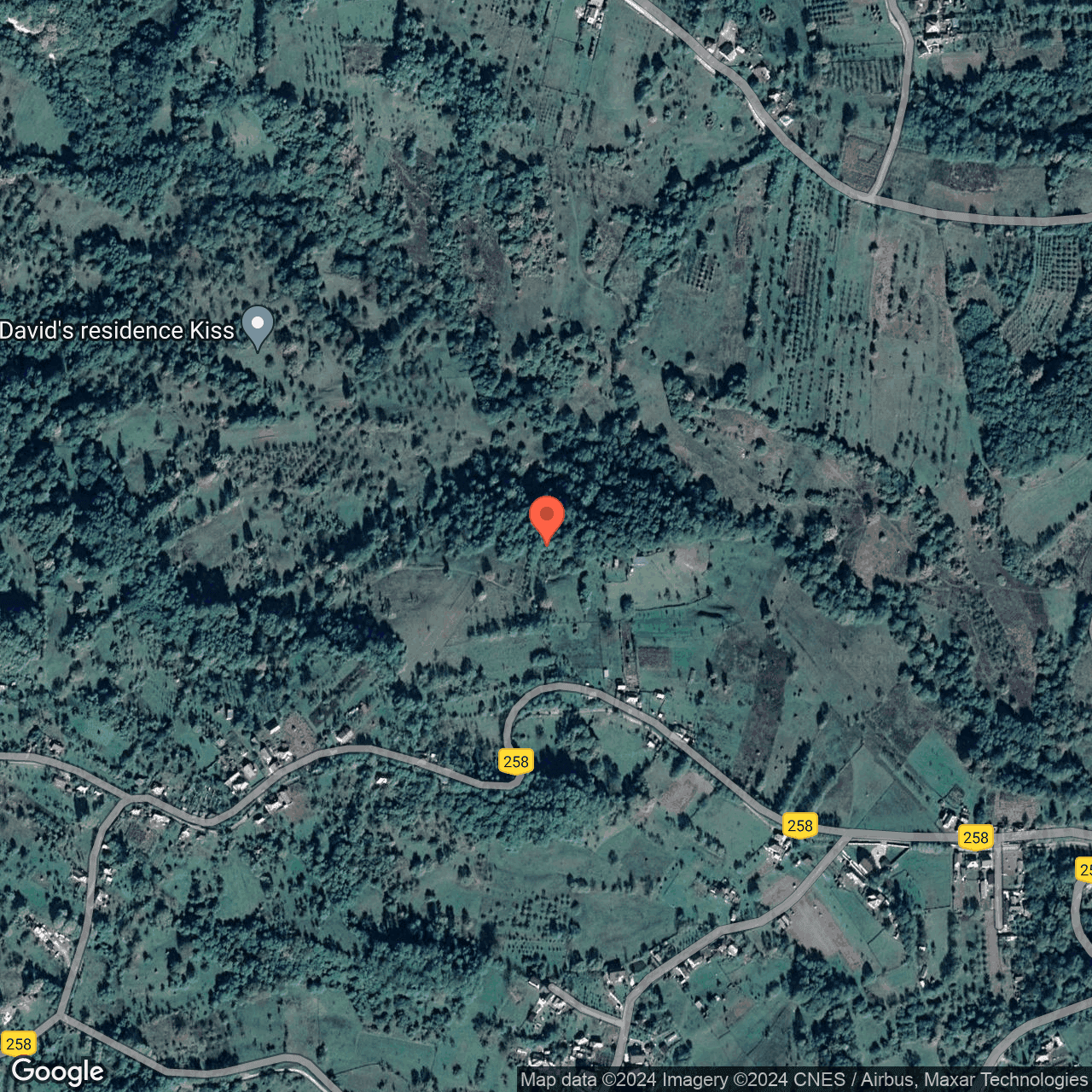 Poza harta hybrid, zoom 16, adresa Valea Iasului, sat Borovinesti, , judetul