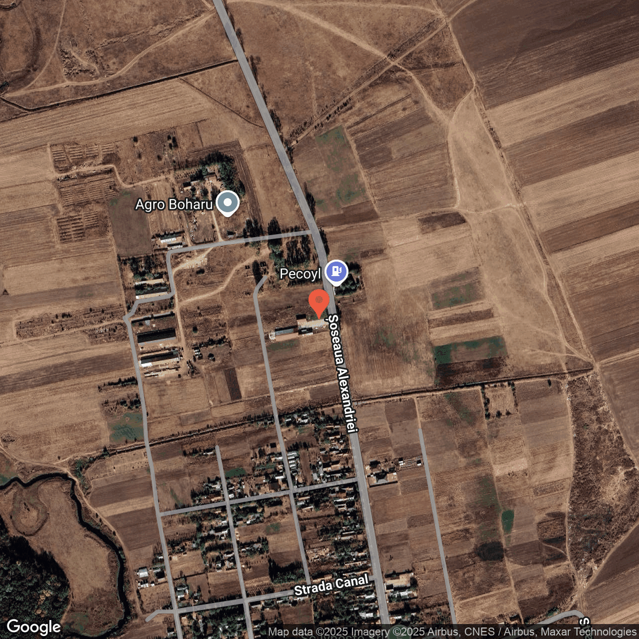 Poza harta hybrid, zoom 16, adresa Orbeasca Teleorman, , judetul