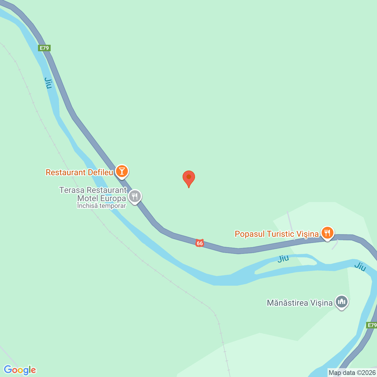 Poza harta streetview, zoom 16, adresa Bumbesti Jiu Gorj, , judetul