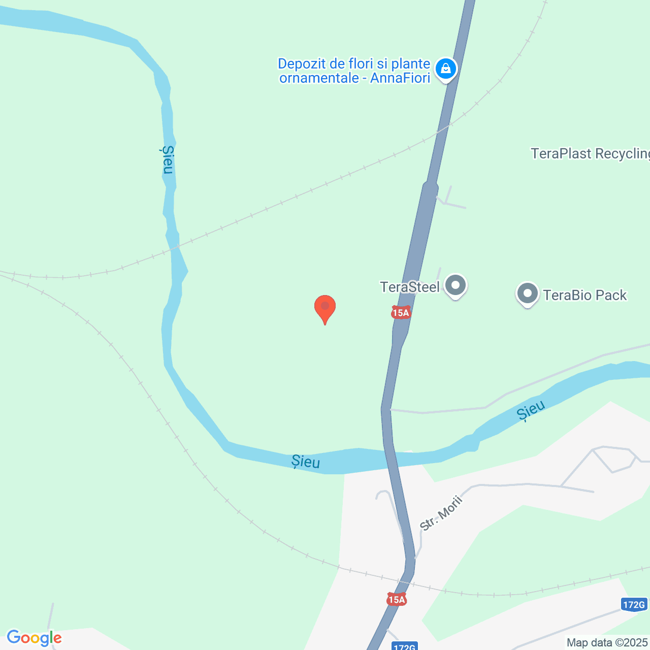 Poza harta streetview, zoom 16, adresa Sieu Magherus Bistrita - Nasaud, , judetul