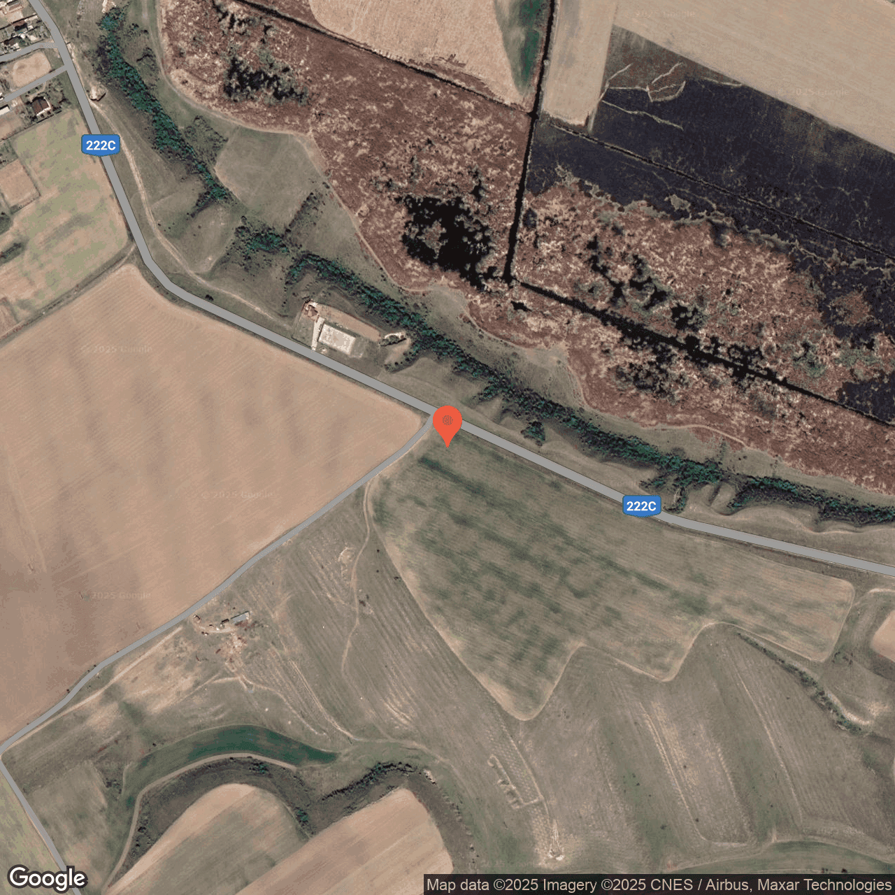 Poza harta hybrid, zoom 16, adresa Nufaru Tulcea, , judetul