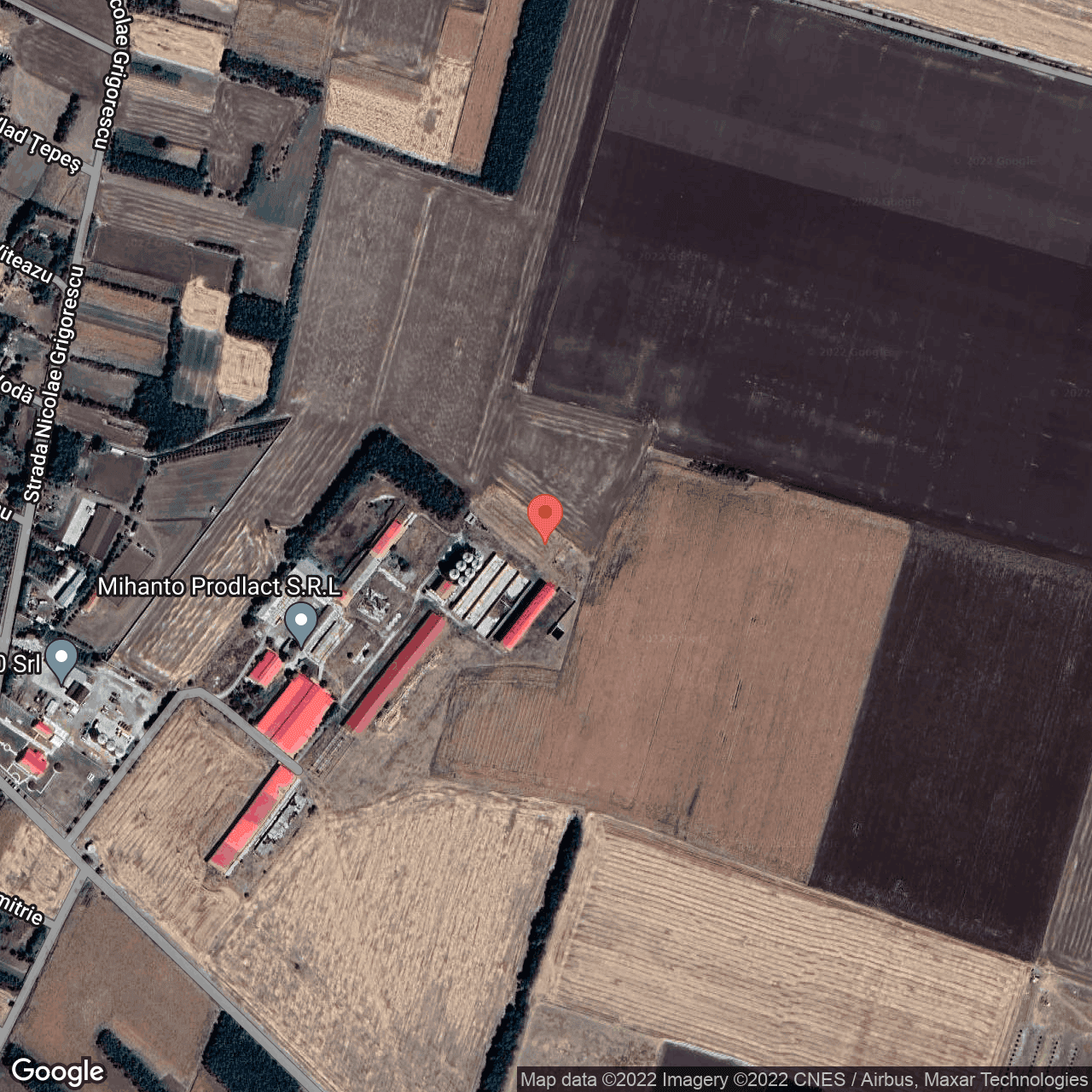 Poza harta hybrid, zoom 16, adresa Valcelele, judetul Calarasi