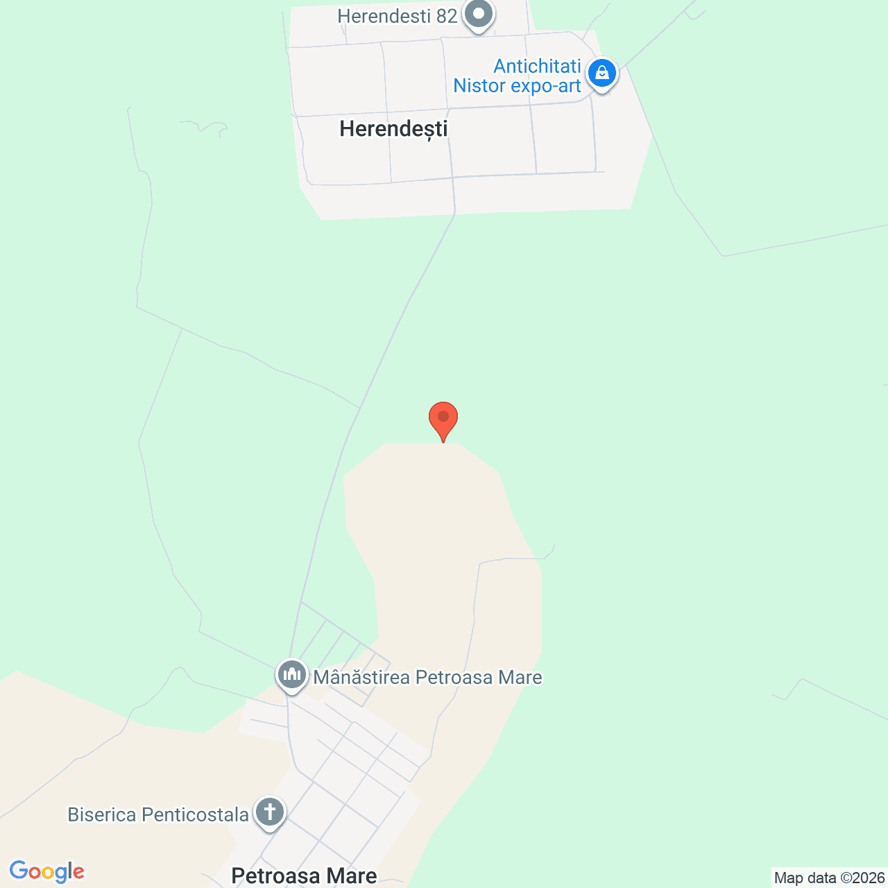 Poza harta streetview, zoom 14, adresa Herendesti comuna Victor Vlad Delamarina judet Timis, , judetul