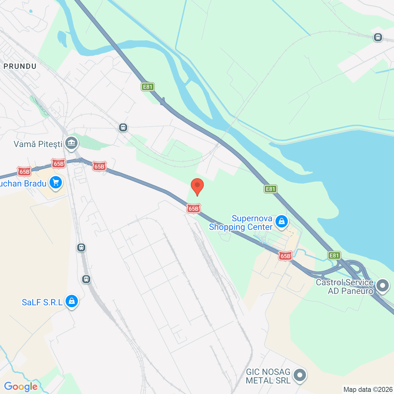 Poza harta streetview, zoom 14, adresa Pitesti Arges, , judetul