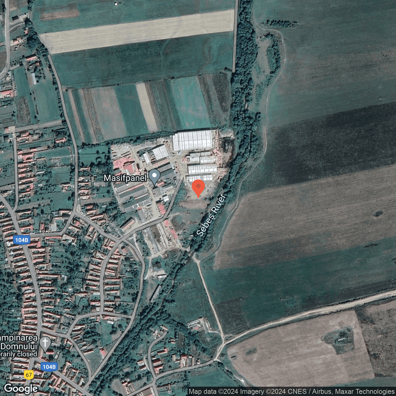 Poza harta hybrid, zoom 16, adresa Mandra Brasov, , judetul